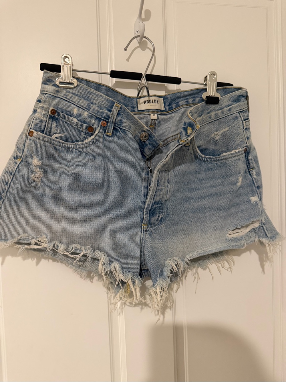 AGOLDE Parker Vintage Cut Off Short in Swapmeet